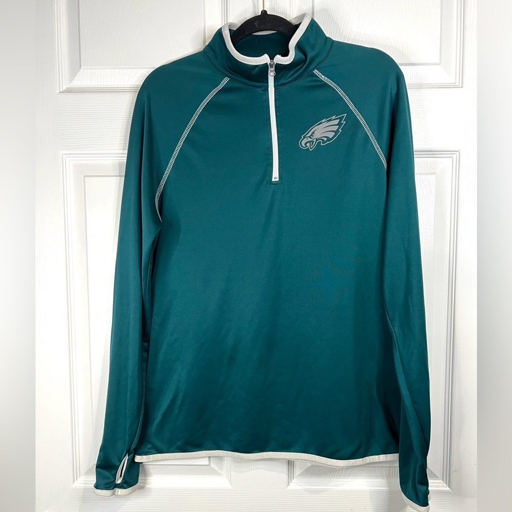 NFL Team Apparel Philadelphia Eagles Women’s pullover - Green - Size XL